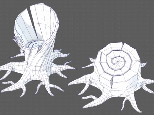 Stump V04 3D Model