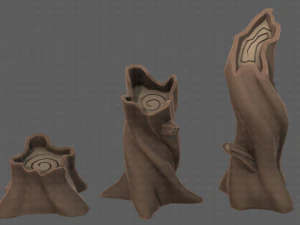 Stump V05 3D Model