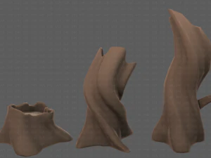 Stump V05 3D Model