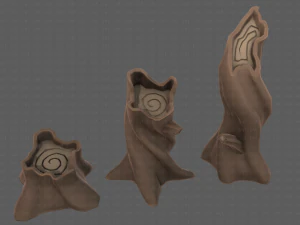 Stump V05 3D Model