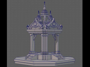 Pagoda V08 Modello 3D