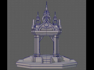 Pagoda V08 Modello 3D