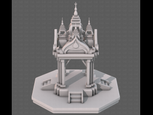 Pagoda V08 3D-Modell