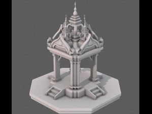 Pagoda V08 Modello 3D