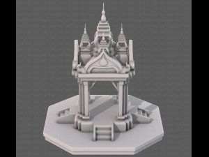 Pagoda V08 3D-Modell