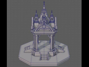 Pagoda V08 Modello 3D