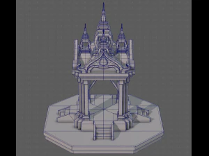 Pagoda V08 Modello 3D