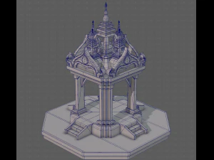 Pagoda V08 Modello 3D