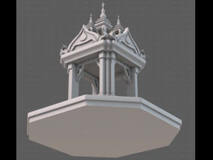 Pagoda V08 Modello 3D