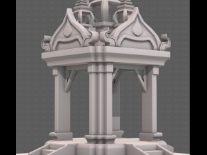 Pagoda V08 3D-Modell