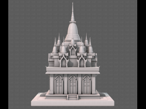 Pagoda V09 3D-Modell