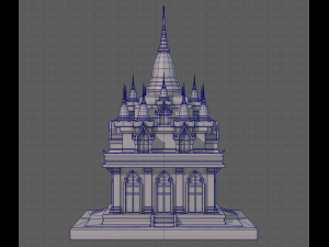 Pagoda V09 3D-Modell