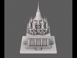 Pagoda V09 3D-Modell