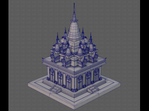 Pagoda V09 3D-Modell
