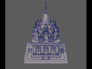 Pagoda V09 3D-Modell