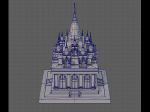 Pagoda V09 3D-Modell