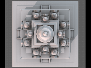 Pagoda V09 3D-Modell