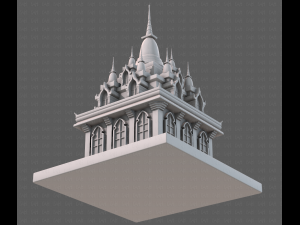 Pagoda V09 3D-Modell