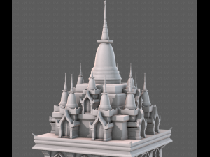 Pagoda V09 3D-Modell