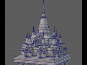Pagoda V09 3D-Modell