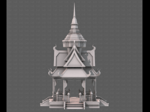 Pagoda V10 3D Model