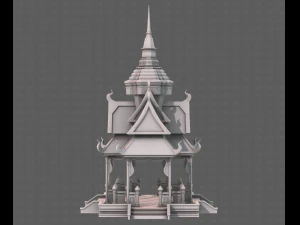 Pagoda V10 3D Model