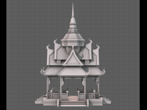 Pagoda V10 3D Model