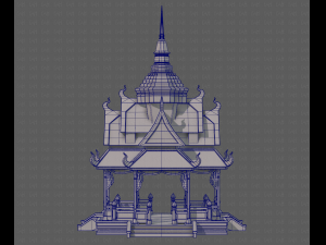 Pagoda V10 3D Model
