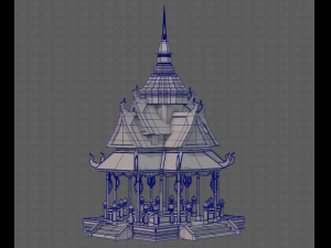 Pagoda V10 3D Model