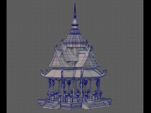 Pagoda V10 3D Model