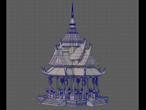 Pagoda V10 3D Model