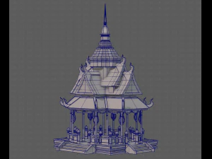 Pagoda V10 3D Model