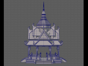 Pagoda V10 3D Model