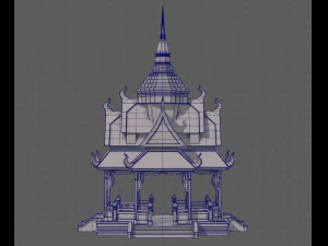 Pagoda V10 3D Model