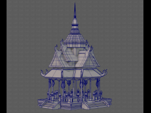 Pagoda V10 3D Model