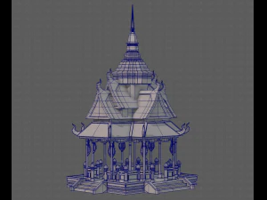 Pagoda V10 3D Model