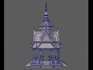 Pagoda V10 3D Model