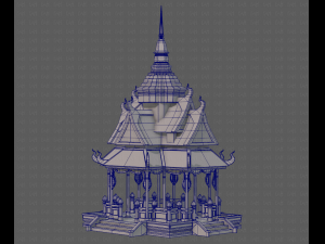 Pagoda V10 3D Model