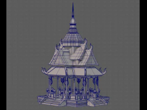 Pagoda V10 3D Model
