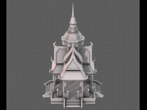 Pagoda V10 3D Model