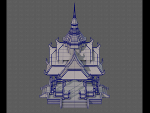 Pagoda V10 3D Model