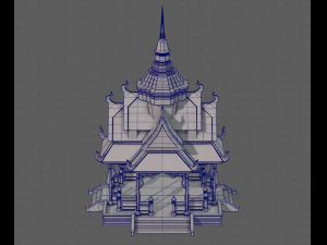 Pagoda V10 3D Model