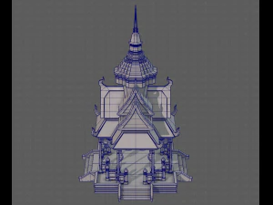 Pagoda V10 3D Model