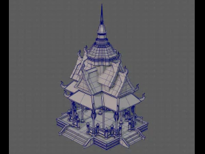 Pagoda V10 3D Model