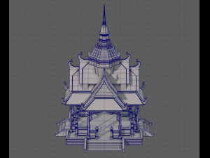 Pagoda V10 3D Model