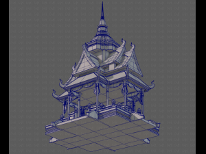 Pagoda V10 3D Model