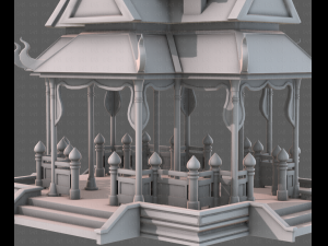 Pagoda V10 3D Model