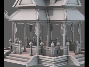 Pagoda V10 3D Model