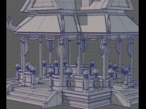 Pagoda V10 3D Model