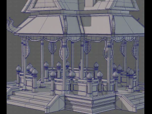 Pagoda V10 3D Model